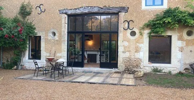 photo  la maison de marine deleu et de didier saib est désormais prête à accueillir des clients.  &copy;  ouest-france 