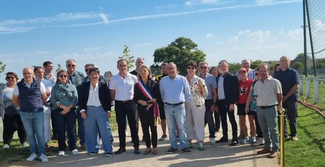 photo  dimanche, l’espace récréatif et sportif a été inauguré par la maire.  &copy;  ouest-france 