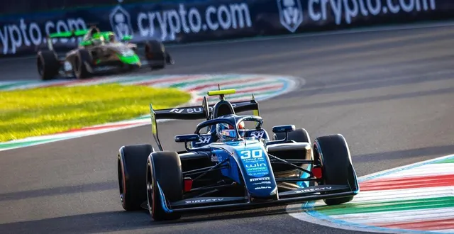 photo  matías zagazeta a permis à dams de terminer sur une bonne note grâce à sa quatrième place de la course sprint, à monza (italie).  &copy;  dams 