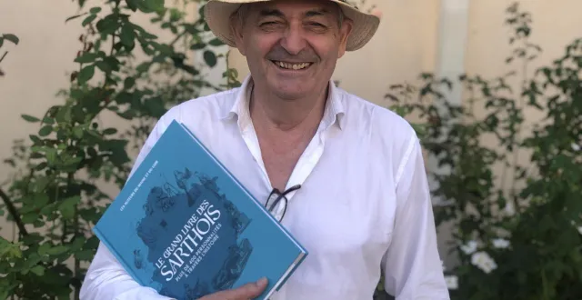 photo  bertrand coudreau, président des auteurs du maine et du loir, annonce rallier le salon du livre du mans, avec la seconde édition du salon régional lire autre’mans.  &copy;  ouest-france 