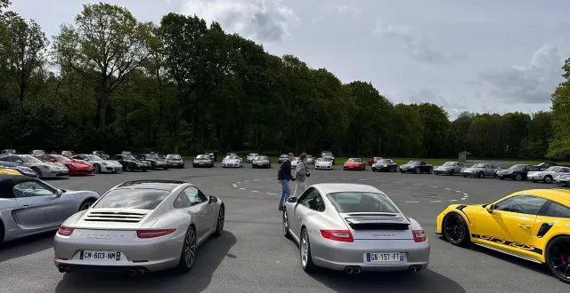 photo  samedi 13 et dimanche 14 septembre 2025, normandie supercars organise un week-end avec une balade percheronne et des animations à l’aigle (orne).  &copy;  ouest-france 