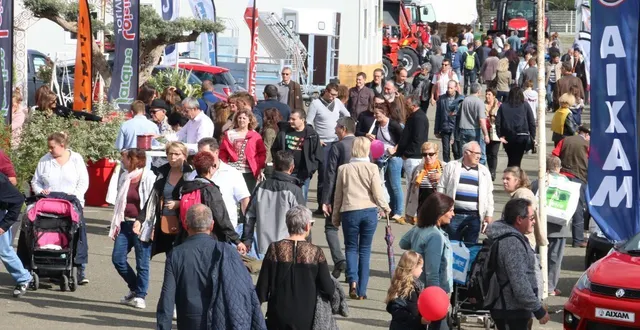 photo  près de 100 000 visiteurs sont attendus à la foire du mans 2025, du 11 au 15 septembre.  &copy;  archives ouest-france 