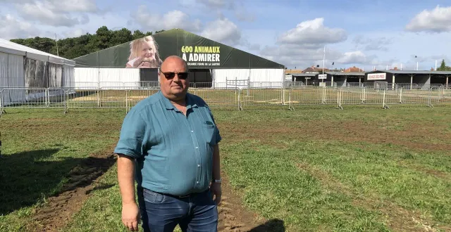 photo  dès jeudi 11 septembre 2025, les visiteurs pourront venir découvrir l’agriculture locale à la foire du mans (sarthe). thierry bodier est aux manettes de l’organisation de cette partie importante de la foire.  &copy;  ouest-france 