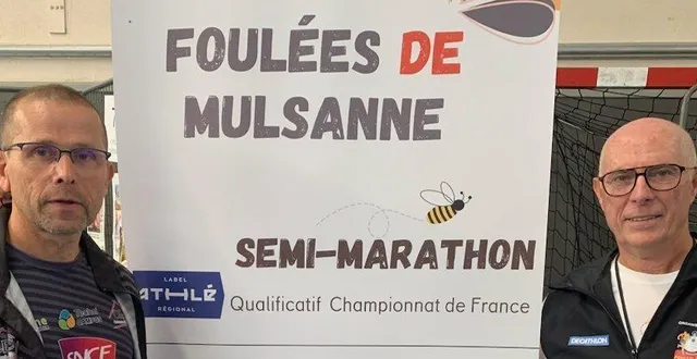 photo  bruno moulin (vice-président) et patrice mabilleau (président).  &copy;  le maine libre 