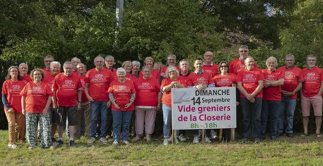 photo  une trentaine de bénévoles de l’association des habitants de la closerie se sont réunis jeudi dernier pour préparer le vide-greniers de dimanche.  &copy;  ouest-france 