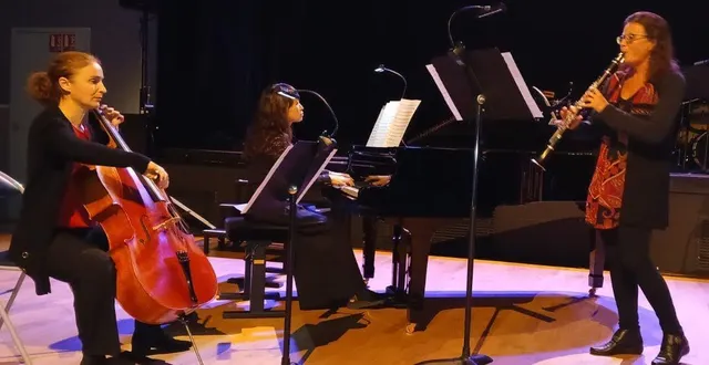 photo  le trio iris sera en concert ce dimanche, au château du soleil.  &copy;  trio iris 