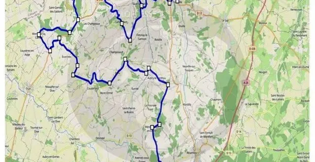 photo  le circuit de la seconde étape dimanche, au départ de sainte-gauburge, passera dans différentes communes du secteur.  &copy;  ouest-france 