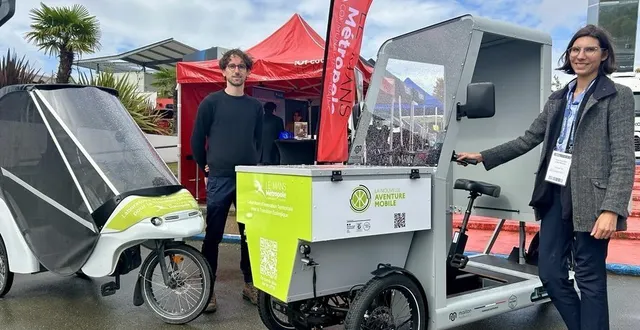 photo  le mans métropole a lancé un appel à expérimentation qui consiste à tester des véhicules électriques légers intermédiaires, visibles ce jeudi à mouv’industrie, sur le circuit.  &copy;  le maine libre 