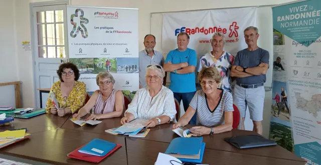 photo  cette année, c’est l’aigle-rando qui a la charge d’organiser la randonnée départementale qui se déroulera, dimanche, à aube.  &copy;  ouest-france 