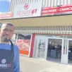 photo  alaoui guettaf est le gérant du nouveau supermarché le mag 61 qui vient d’ouvrir ses portes dans le quartier de courteille, à alençon. 