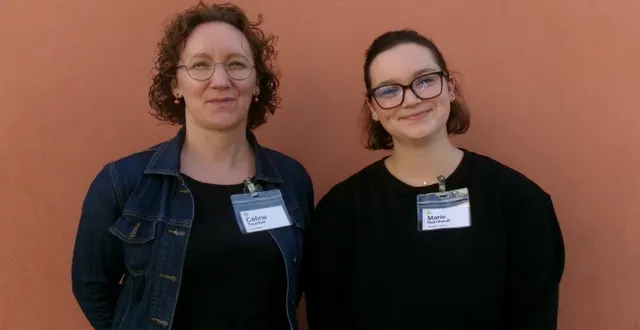 photo  céline touchet, coordinatrice accueil de jour et marie raimbault, chargée de mission.  &copy;  co 