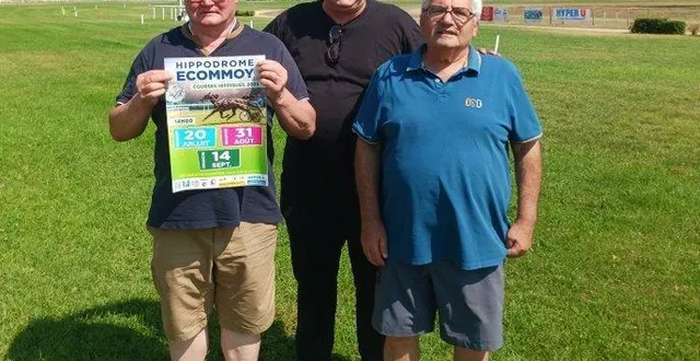 photo  de gauche à droite : michel, landeau, patrick gratz et eric cohen vous invitent à la réunion de ce dimanche.  &copy;  archives ouest-france. 