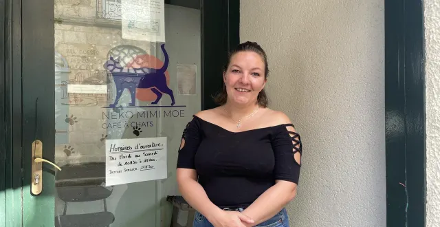 photo  olivia dreux devrait pouvoir rouvrir son bar à chats début 2026, après l’avoir fermé il y a trois mois après seulement une semaine d’exploitation.  &copy;  ouest-france 