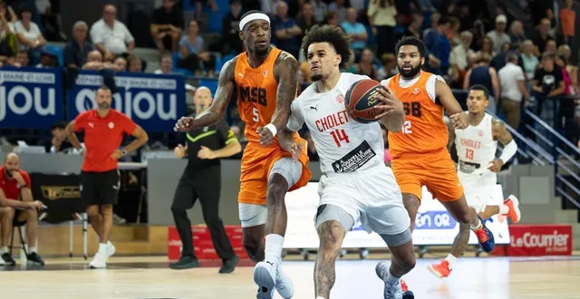 photo  le msb de bogues et hudgins (ici contre cholet) va encore monter d’un cran dans sa préparation ce week-end, à sablé.  &copy;  le courrier de l’ouest - regine lemarchand 