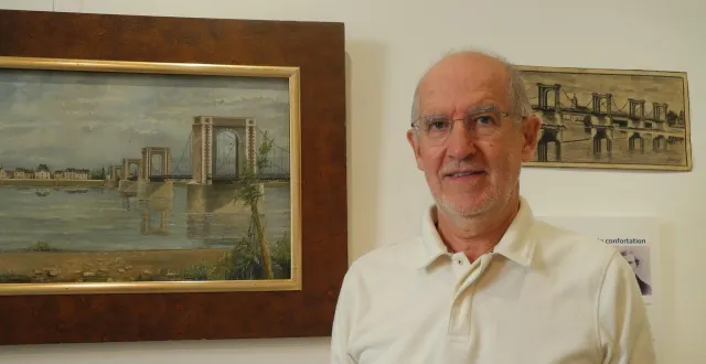 photo  bruno simon, président de l’association pour la valorisation du patrimoine saint-mathurinois.  &copy;  ouest-france 