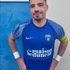 photo  giovanni laplace, capitaine du fc chalonnes-chaudefonds. 
