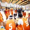 photo  grâce notamment à une belle montée en puissance défensive, le mans a battu villeurbanne en demi-finale du tournoi de sablé. 