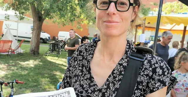 photo  fanny a profité de la journée des associations pour présenter son activité au public, aux associations et structures de la commune.  &copy;  le maine libre. 