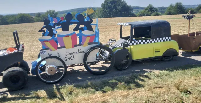 photo  la caisse du comité d’animation sera en compétition dimanche.  &copy;  ouest-france 