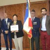 photo  michèle bodet a reçu la médaille d’argent pour son engagement en tant que secrétaire du souvenir français et réserviste citoyenne au sein de la délégation militaire départementale de la sarthe. 