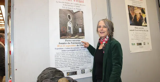 photo  marie-sol parant vous donne rendez-vous aux journées du patrimoine à la maison de l’art vivant, à vimoutiers (orne).  &copy;  ouest-france 
