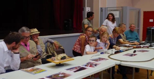 photo  l’association de modélisme ferroviaire cafy présentait ses activités au public.  &copy;  le maine libre 