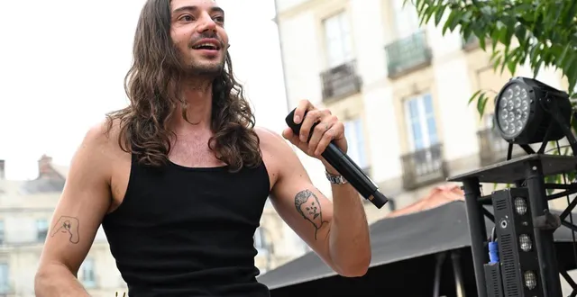 photo  lujipeka lors de la fête de la musique à rennes en 2025.  &copy;  thomas brégardis / archives ouest-france 