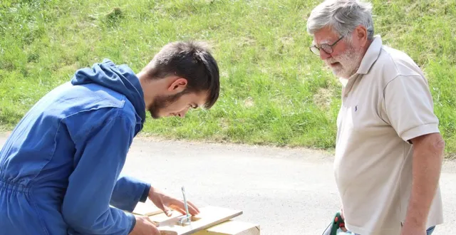 photo  les journées sont animées par des agents du sud-est manceau et des bénévoles désireux de transmettre leur savoir-faire.  &copy;  sud est manceau 