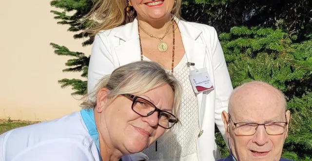 photo  de gauche à droite séverine ramier, bénédicte chaillou et bernard poupard.  &copy;  le maine libre 