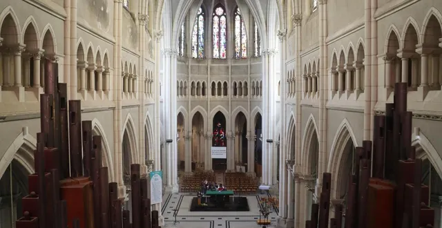 photo  la vue depuis le haut de l’église saint-germain de flers (orne).  &copy;  archives ouest-france 