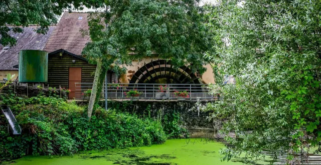 photo  possibilité de visiter le moulin de la bruère à la flèche lors des journées du patrimoine.
                     &copy;  le maine libre - yvon loue 
