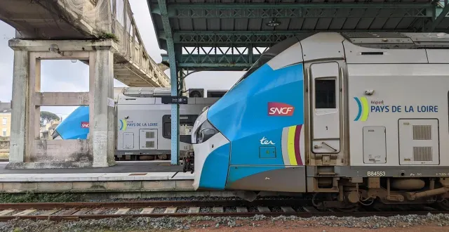 photo  le trafic ter est ralenti en sarthe.  &copy;  archives le courrier de l’ouest - alexandre blaise 