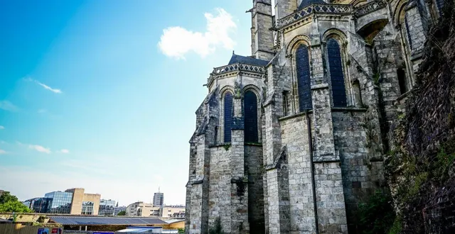photo  la fameuse cathédrale saint-julien sera à visiter pendant les journées du patrimoine.  &copy;  le maine libre - yvon loue 