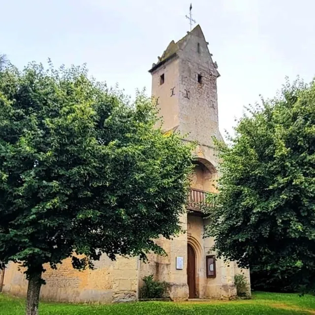 photo l’église saint-martin de gémages, de style roman, dont l’histoire remonte au ixe siècle.  ©  ouest-france