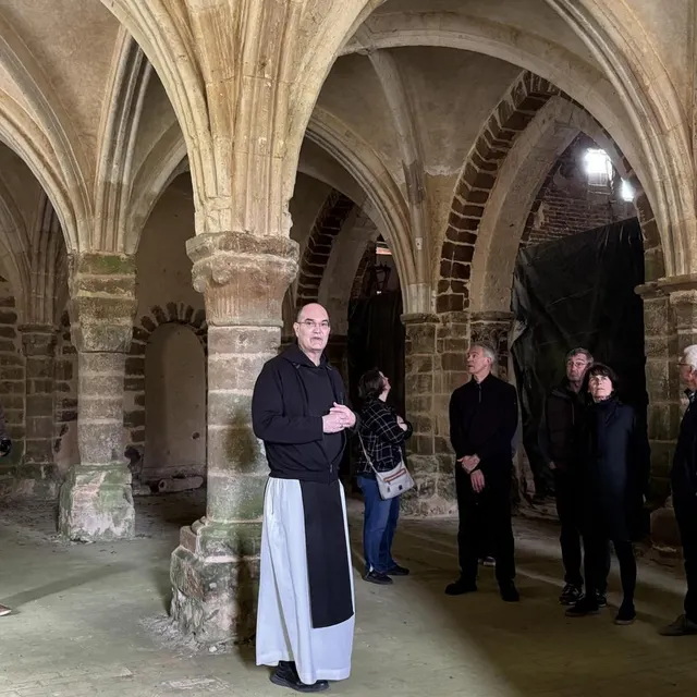 photo la visite guidée de l’abbaye de la trappe.  ©  ouest-france