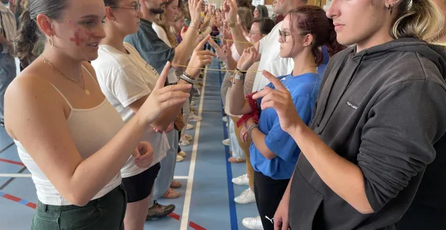 photo  372 étudiants ont participé au challenge organisé par le bureau information jeunesse de l’orne, mercredi 17 septembre 2025, dans le cadre de la journée d’intégration toc3.  &copy;  ouest-france 