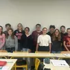photo  les quinze collégiens de la classe de défense viennent d’entamer une année scolaire porteuses de découvertes. 