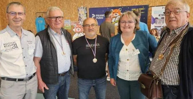 photo  claude guérin, andré belouin, patrick pasquier, sylviane duarte et michel thomas.  &copy;  co 