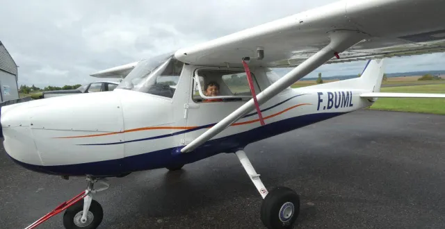 photo  un potentiel futur pilote.  &copy;  ouest-france. 