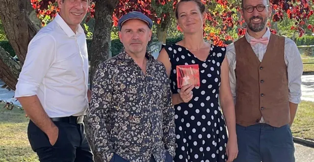 photo  les chansons du quatuor les habits du dimanche invitent au lâcher prise.  &copy;  ouest-france 