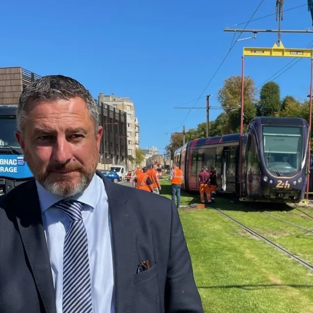 photo arnaud demailly, directeur de la setram.  ©  ouest-france