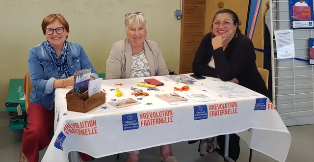 photo  l’équipe de bénévoles du secours catholique de bonnétable, engagée depuis des années, se prépare pour la braderie.  &copy;  le maine libre 