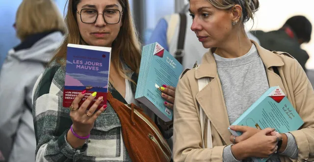 photo  le salon du livre du mans a attiré 57 000 visiteurs en 2024.  &copy;  archives le maine libre - denis lambert 