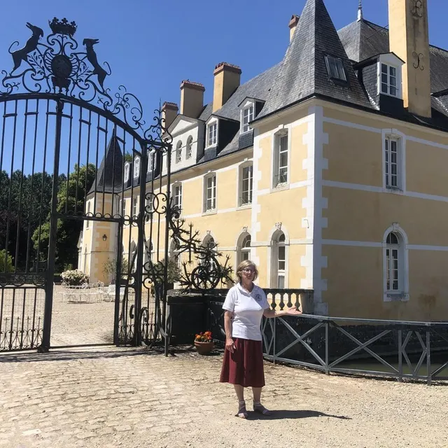 photo le château de dobert, à avoise, s’associe comme chaque année aux journées européennes du patrimoine, les 20 et 21 septembre 2025.  ©  archives ouest-france