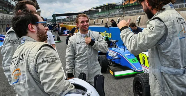 photo  peu de pilotes ont participé aux trois éditions du gp explorer organisé par squeezie (au centre).  &copy;  archives le maine libre - denis lambert 