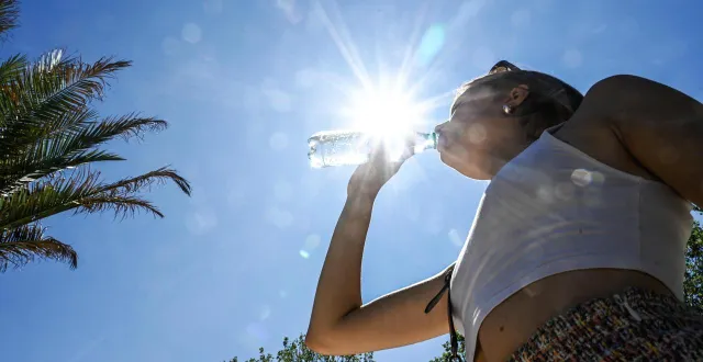 photo  en normandie, la journée du vendredi 19 septembre 2025 s’annonce anormalement chaude. photo d’illustration.  &copy;  martin roche / archives ouest-france 