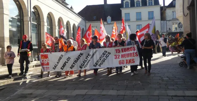 photo  une centaine de manifestants ont participé au rassemblement, jeudi.  &copy;  ouest-france 
