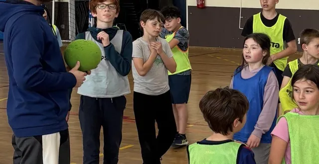 photo  pendant l’année scolaire, les enfants découvrent plusieurs sports avec la section multi-activités des jsc.  &copy;  ouest-france 
