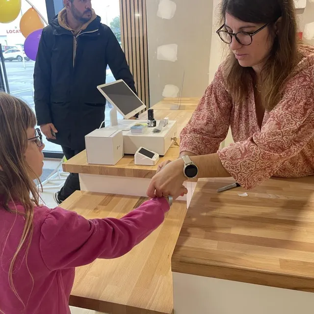 photo il reste quelques coups de peinture à donner dans l’entrée mais ça n’empêche aucunement les enfants de s’amuser.  ©  ouest-france