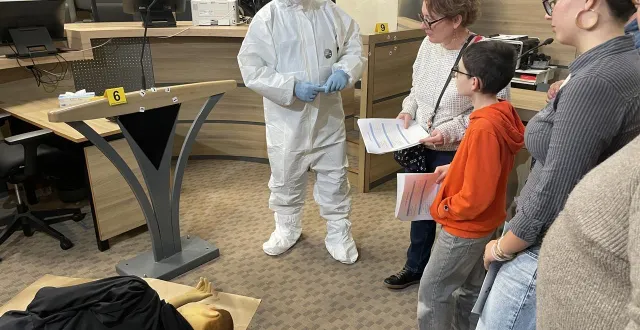 photo  la murder party organisée au tribunal judiciaire d’alençon (orne) dans le cadre des journées du patrimoine est un succès. l’animation affiche complet.  &copy;  ouest-france 